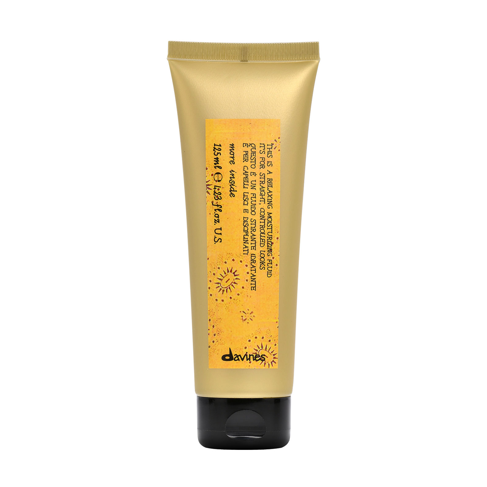 Зволожувальний флюїд Davines More Inside Relaxing Moisturizing Fluid для розгладження волосся, 125 мл